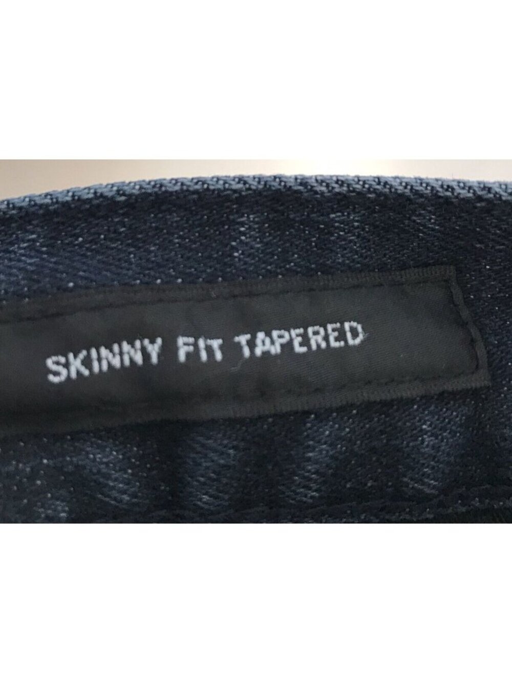 UJ Uniqlo Slim Straight Leg Jeans Womens Dark Wash Blue Stretch W28” L32" - Picture 6 of 8